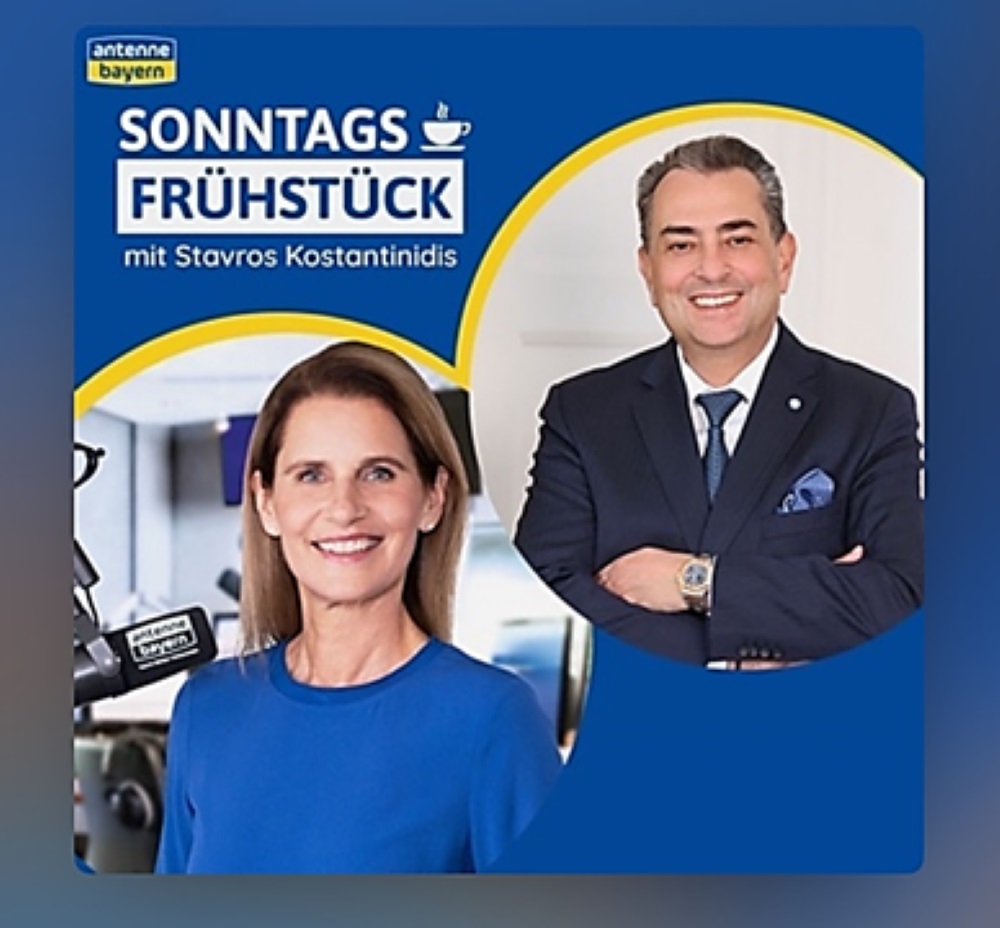 Rechtsanwalt und Netzwerker Stavros Kostantinidis im Sonntagsfrühstück